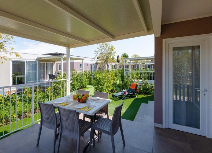 Feriendorf Le Palme Mobilehome Chalet