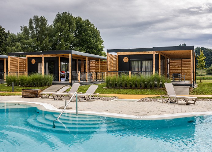 Glamping-Dorf Terme Tuhelj Mobilehome Vita Loft