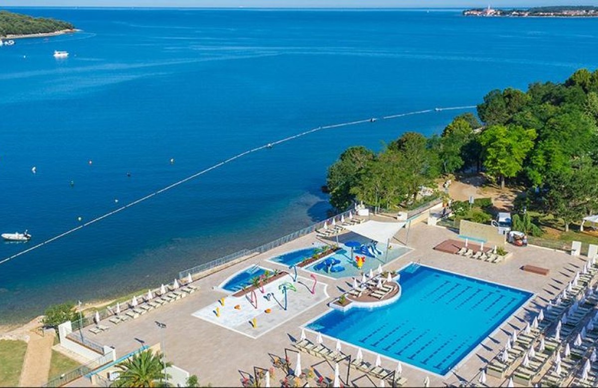 Valamar Camping Lanterna Mobilehome Happy Superior J Meerblick