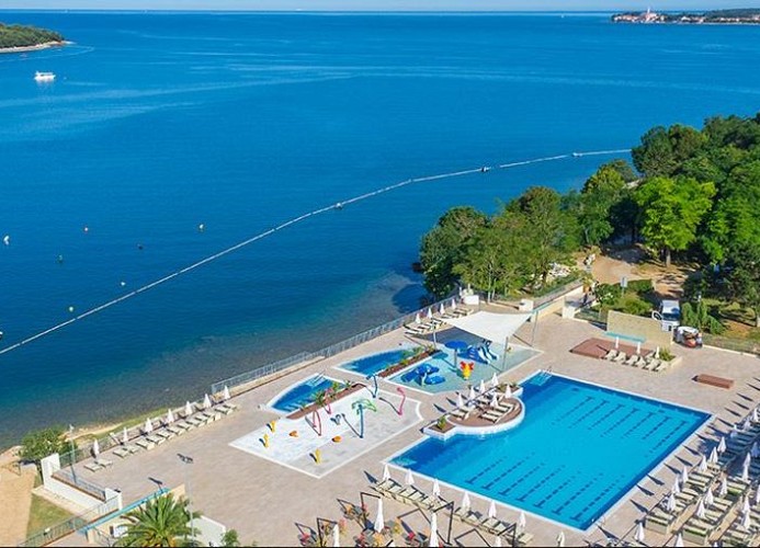 Valamar Camping Lanterna Mobilehome Happy Superior J Meerblick
