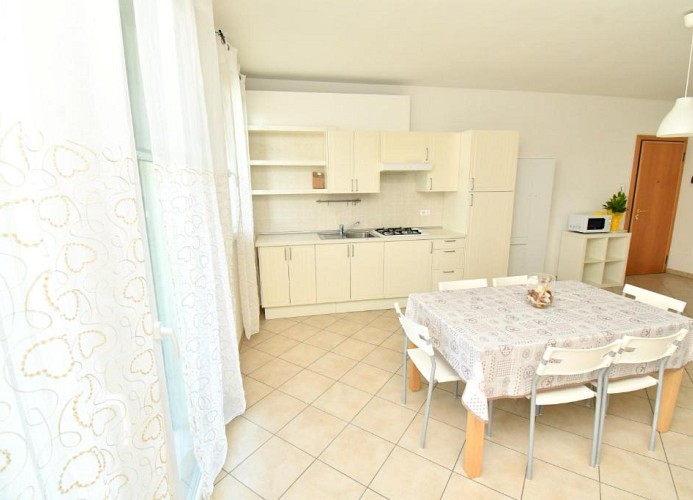 Residenz Arcobaleno Dreizimmer-Wohnung Cavalluccio Marino Plus