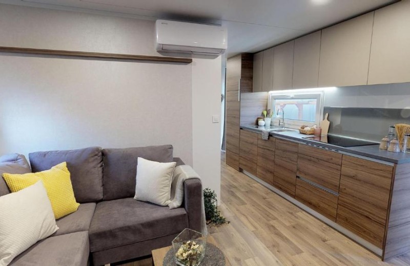 Glamping-Dorf Terme Tuhelj Mobilehome Vita Couple