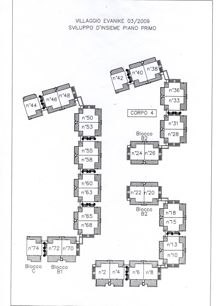 Residenz Evanike Vierzimmer-Wohnung Tipo D2S poolseitig (65/68/70/72/74)