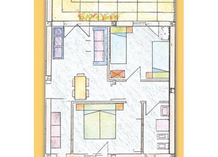 Residenz Valbella Dreizimmer-Wohnung Tipo C Klimaanlage