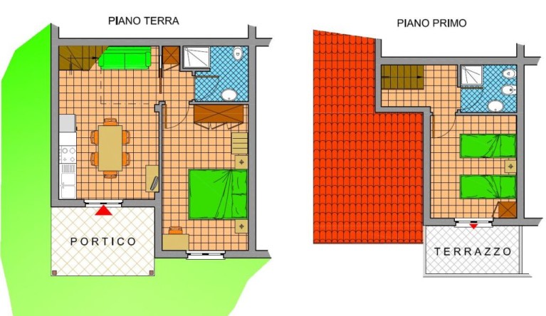 Residence Rosa dei Venti Bungalow Levante