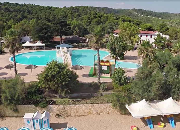 Ferienanlage Manacore Mobilehome Happy Premium Meerblick hillside