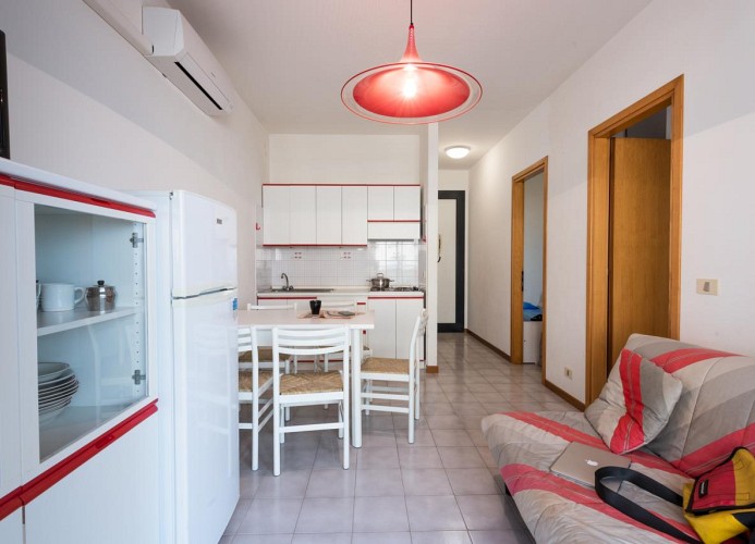 Residenz Luxor-Dreizimmerwohnung C6* mit seitlichem Meerblick