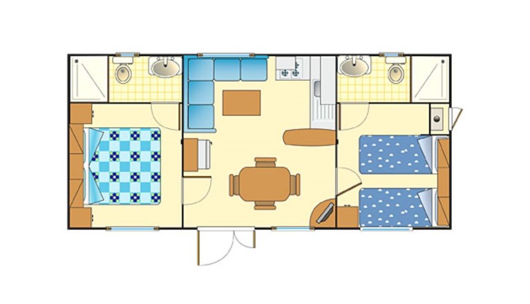 Feriendorf Le Tamerici Mobilehome Adige