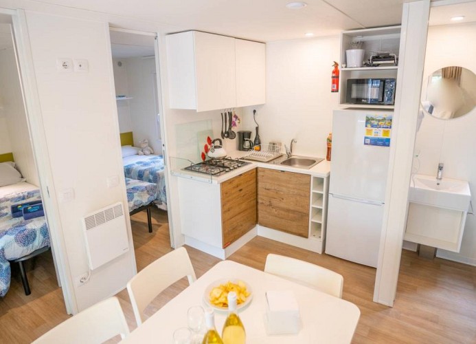 Valamar Camping Lanterna Mobilehome Happy Superior J Meerblick