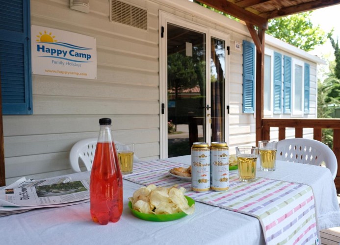 Camping Karavomilos Beach Mobilehome Happy Plus