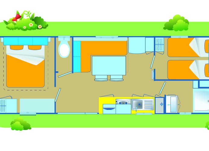 California Village Mobilehome Happy Comfort 