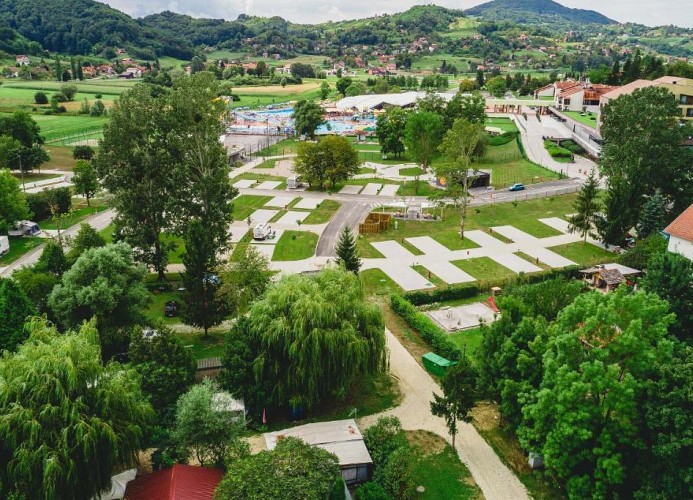 Glamping-Dorf Terme Tuhelj Mobilehome Vita Couple