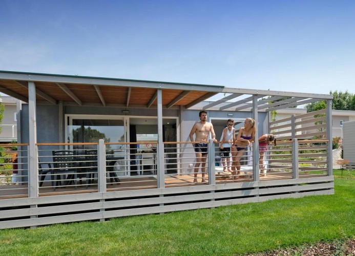 Ferienanlage Piani di Clodia Mobilehome Romeo 