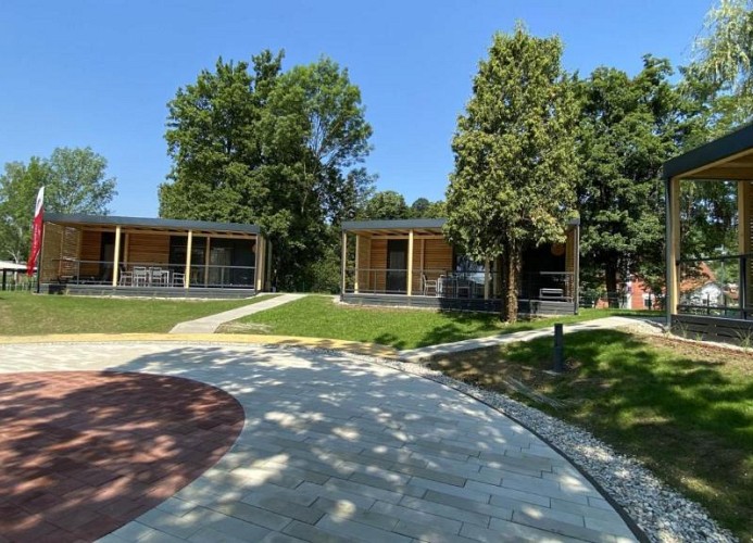 Glamping-Dorf Terme Tuhelj Mobilehome Vita Loft