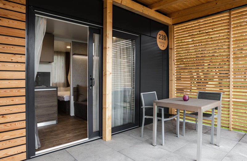 Glamping-Dorf Terme Tuhelj Mobilehome Vita Couple