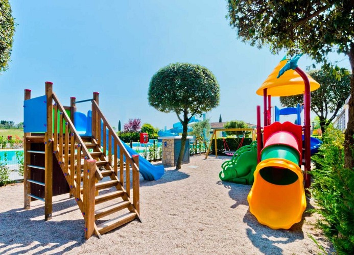 Feriendorf Le Palme Mobilehome Chalet