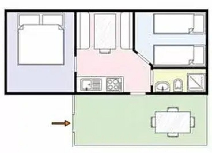 Bosco Verde Camping Chalet 