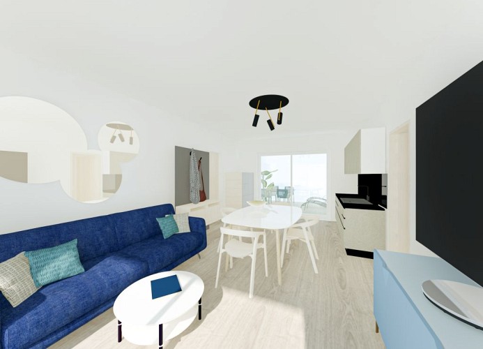 Residenz Zero Zero Dreizimmer-Wohnung Tipo C6 
