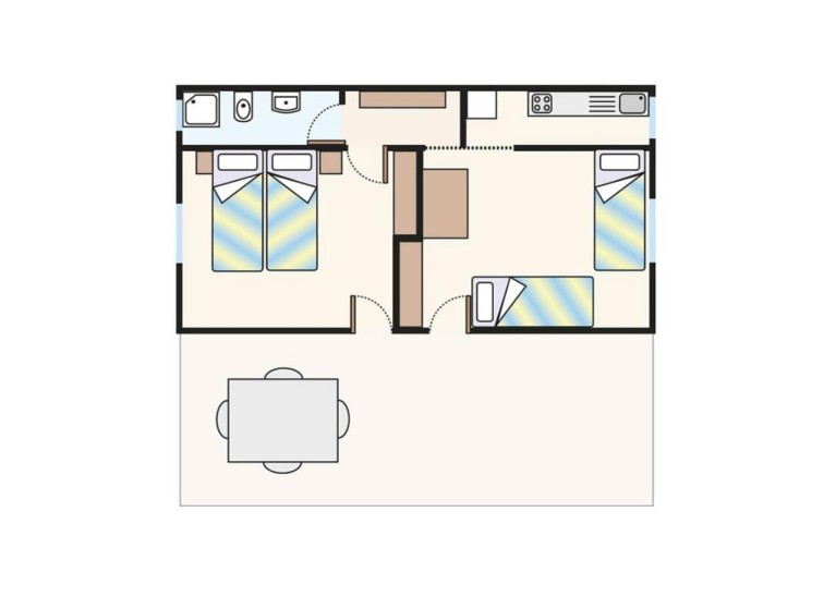 Ferienpark Rosapineta Chalet C4S