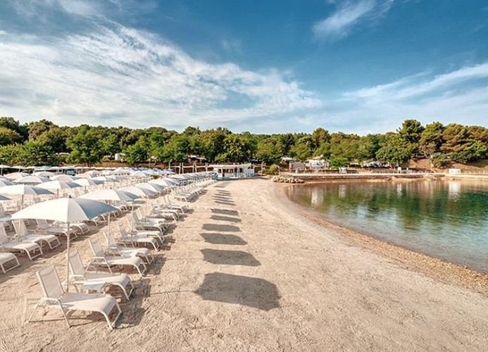 Valamar Camping Lanterna Mobilehome Happy Superior J Meerblick