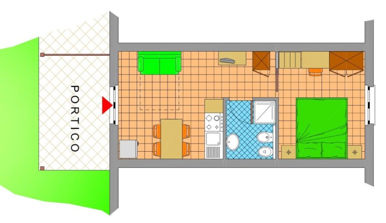 Residenz Rosa dei Venti Bungalow Grecale
