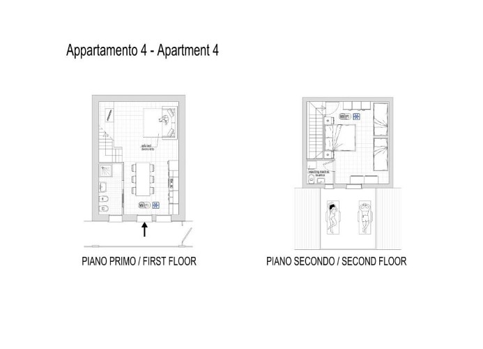 Residenz Arcobaleno Zweizimmer-Wohnung Cavalluccio Marino 4