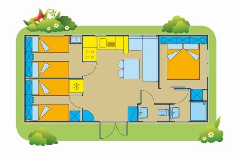 Ferienpark Terme Catez Mobilehome Happy Plus