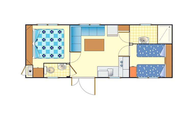 Feriendorf Le Tamerici Mobilehome Gorgona
