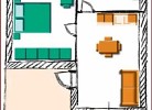 Due Ponti Village Zweizimmer-Wohnung Bilo A