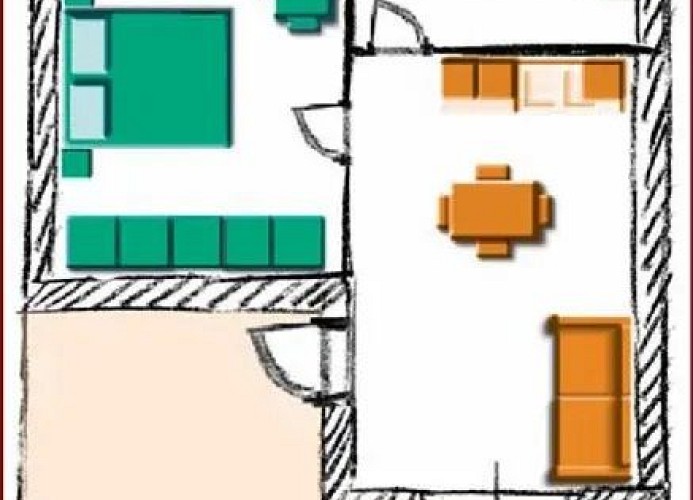 Due Ponti Village Zweizimmer-Wohnung Bilo A