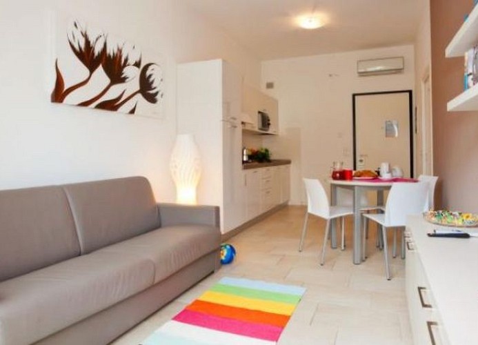 Villaggio A Mare Zweizimmer-Wohnung Bilo Garten LHR2+2