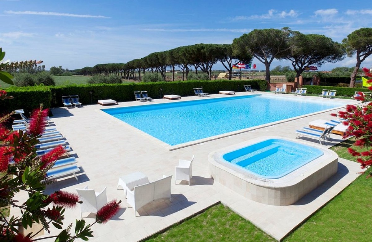 Resort Capalbio Dreizimmer-Bungalow Comfort Trilo