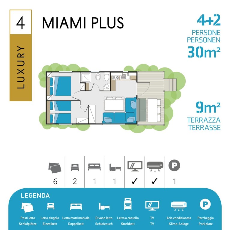 Feriendorf Isamar Chalet Miami