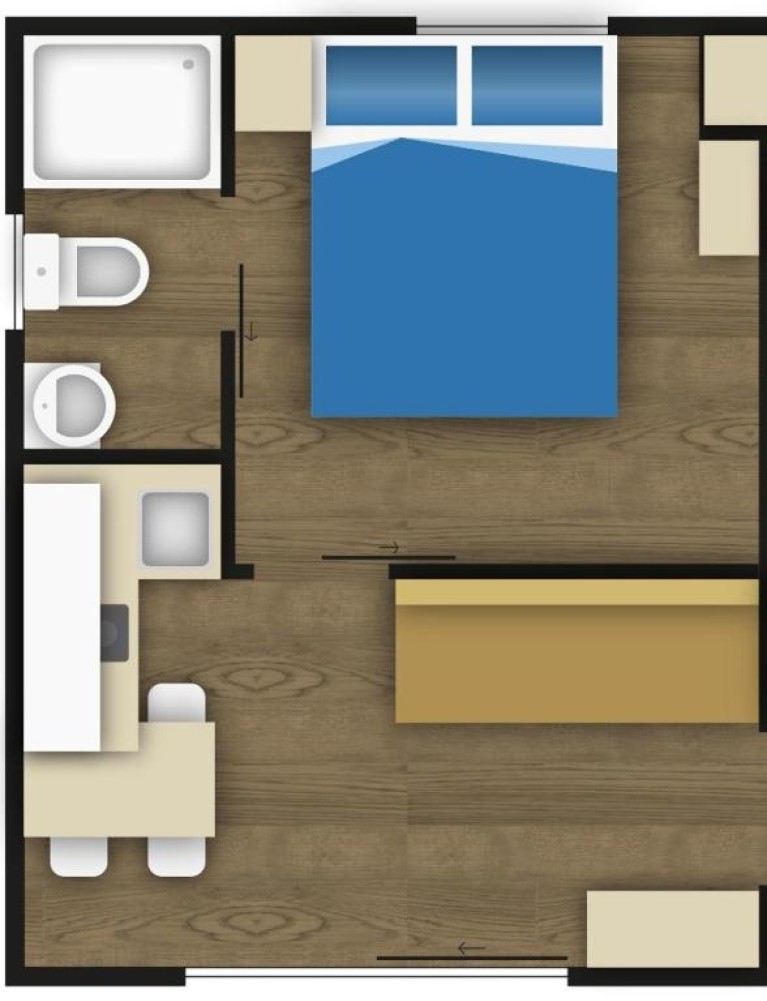 Glamping-Dorf Terme Tuhelj Mobilehome Vita Couple