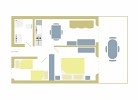 Residenz Campi Dreizimmer-Wohnung Trilo A3