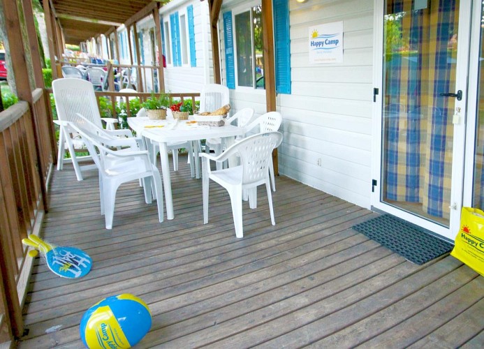 Camping Karavomilos Beach Mobilehome Happy Plus