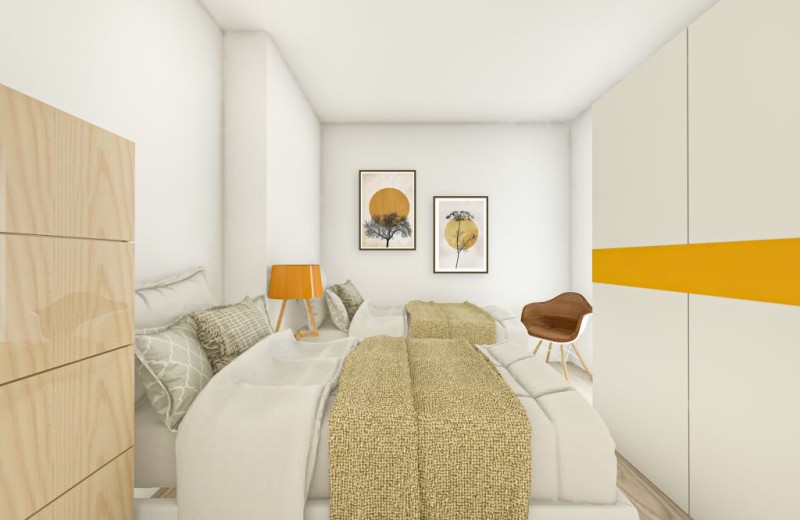 Residenz Zero Zero Dreizimmer-Wohnung Tipo C6 