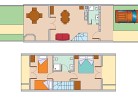 Residenz MareBlu Dreizimmer-Wohnung Trilo E 