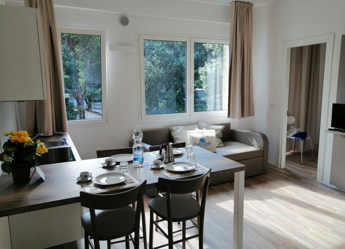 Ferienpark Jesolo Dreizimmer-Apartment Trilo 