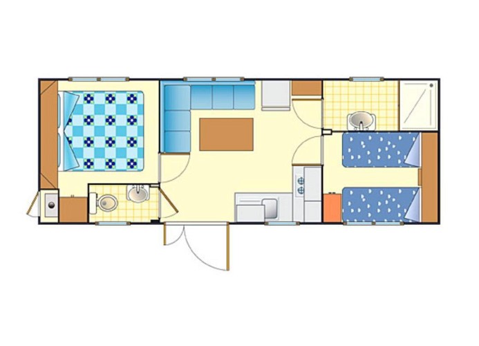 Feriendorf Le Tamerici Mobilehome Nuraghe 