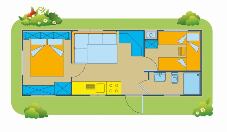 Ferienpark Residence Village Mobilehome Happy Easy