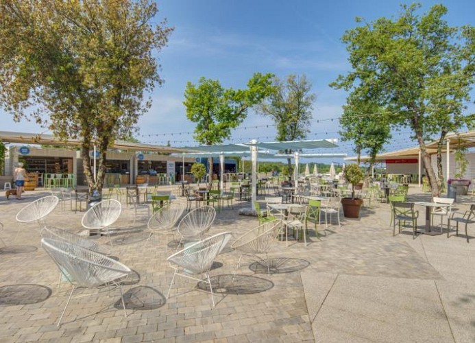 Valamar Camping Lanterna Mobilehome Happy Superior J Meerblick