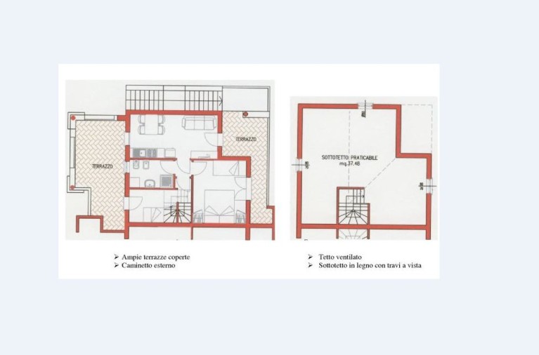 Residenz Evanike Vierzimmer-Wohnung Tipo D2S Retro (33/36/38/40)