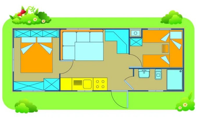 Costa D Argento Camping Village Club Capalbio Mobilehome Happy Easy