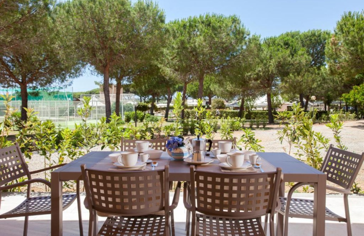 Resort Capalbio Dreizimmer-Bungalow New Comfort Trilo