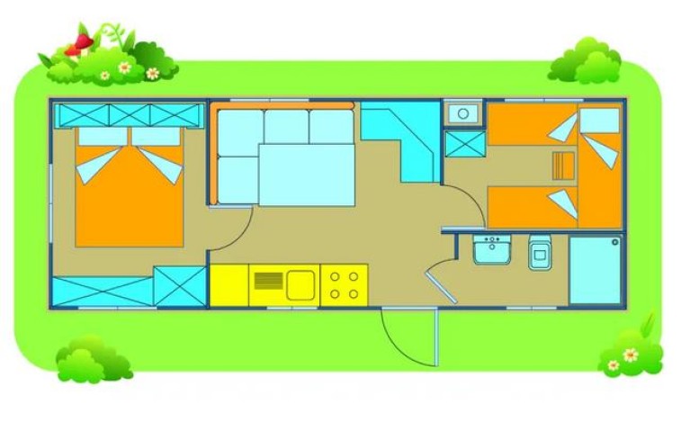 Camping Village Paestum Mobilehome Happy Easy