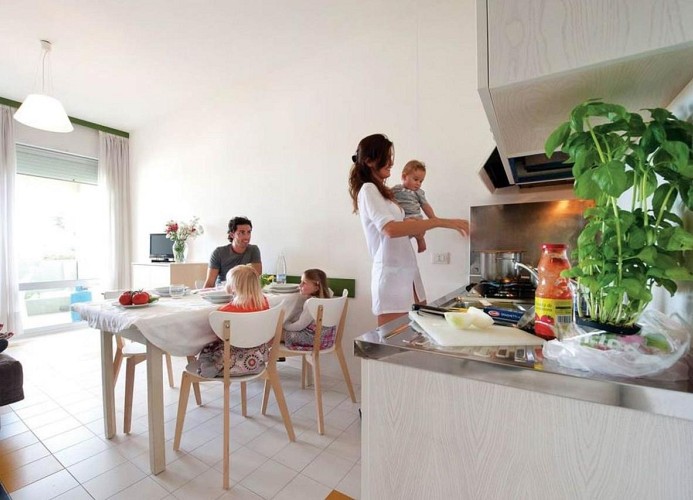 Ferienanlage Isaresidence Dreizimmer-Wohnung Family Studio