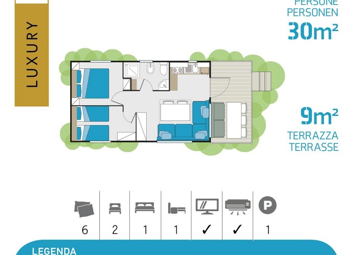 Feriendorf Isamar Chalet Miami 