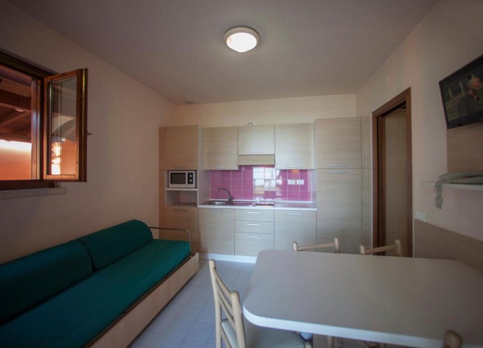 Ferienpark Garda Village Dreizimmer-Bungalow Trilo Comfort 
