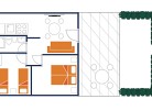 Ferienpark San Francesco Dreizimmer-Ferienhaus Holiday Home Residence 